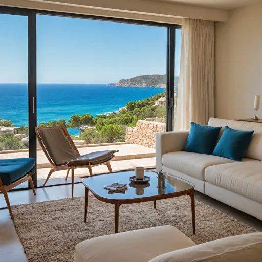 Ocean view suites in Ibiza: luxury, comfort, and panoramic sea views