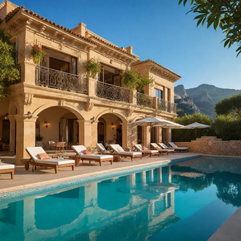 Adults only hotels in Mallorca with elegant swim up pool view rooms